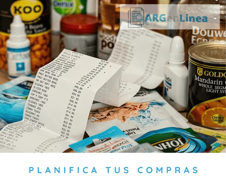 Planifica tus compras en el supermercado