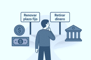 Renuevo plazo fijo o retiro el dinero